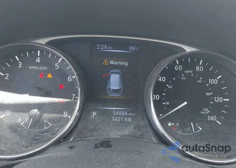 2016 Nissan Rogue Sv z USA, uszkodzony, nr VIN KNMAT2MV4GP614760